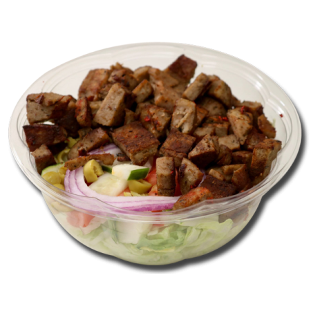 Lamb Over Salad