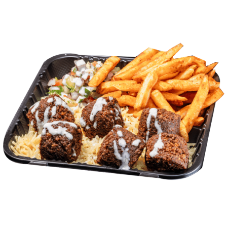 Falafel Over Rice