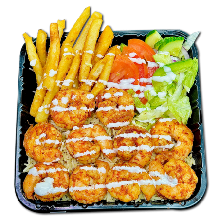Shrimp Over Rice